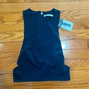 Alexander Wang Blue Crop Top
